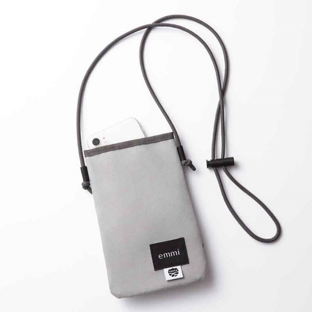 SHAKA(シャカ)の新品　emmi × SHAKA じゃばら財布が付いたフォンポシェット レディースのバッグ(ショルダーバッグ)の商品写真