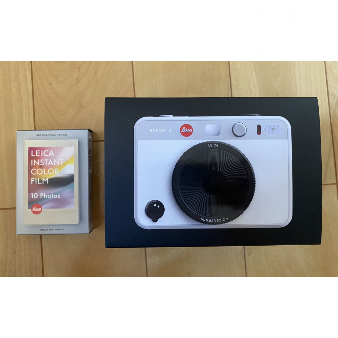 Leica ライカ　ゾフォート2 ホワイト　フィルムパック付カメラ