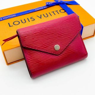 ルイヴィトン(LOUIS VUITTON)のSS美品 ルイヴィトン エピ ポルトフォイユ ヴィクトリーヌ コンパクト 財布(財布)