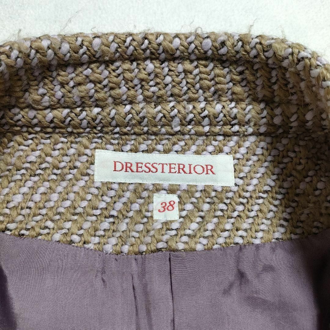 DRESSTERIOR - DRESSTERIOR ドレステリア (38) ツイードコートの通販