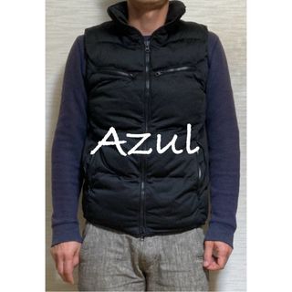 アズールバイマウジー(AZUL by moussy)の【Azul】Down Vest /Black /S(ダウンベスト)