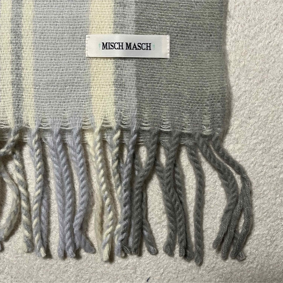 MISCH MASCH(ミッシュマッシュ)のミッシュマッシュ  MISCHMASCH♡チェック柄　ストール　マフラー　即発送 レディースのファッション小物(ストール/パシュミナ)の商品写真