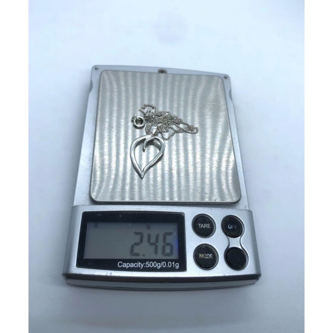 美品 仕上げ済み ティファニーリーフハートネックレス シルバー925 美品 仕上げ済み ティファニーリーフハートネックレス シルバー925
