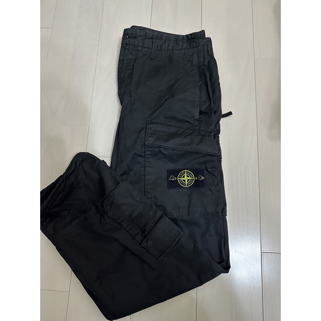 stone island カーゴパンツ 32インチ ブラック stone island カーゴパンツ 32インチ ブラック