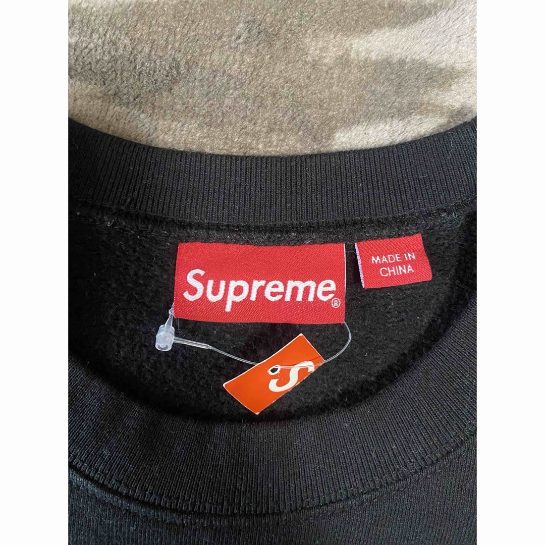 Supreme - 【希少】Supreme Crest Crewneck ブラック Mサイズの Supreme - 【希少】Supreme Crest Crewneck ブラック Mサイズの