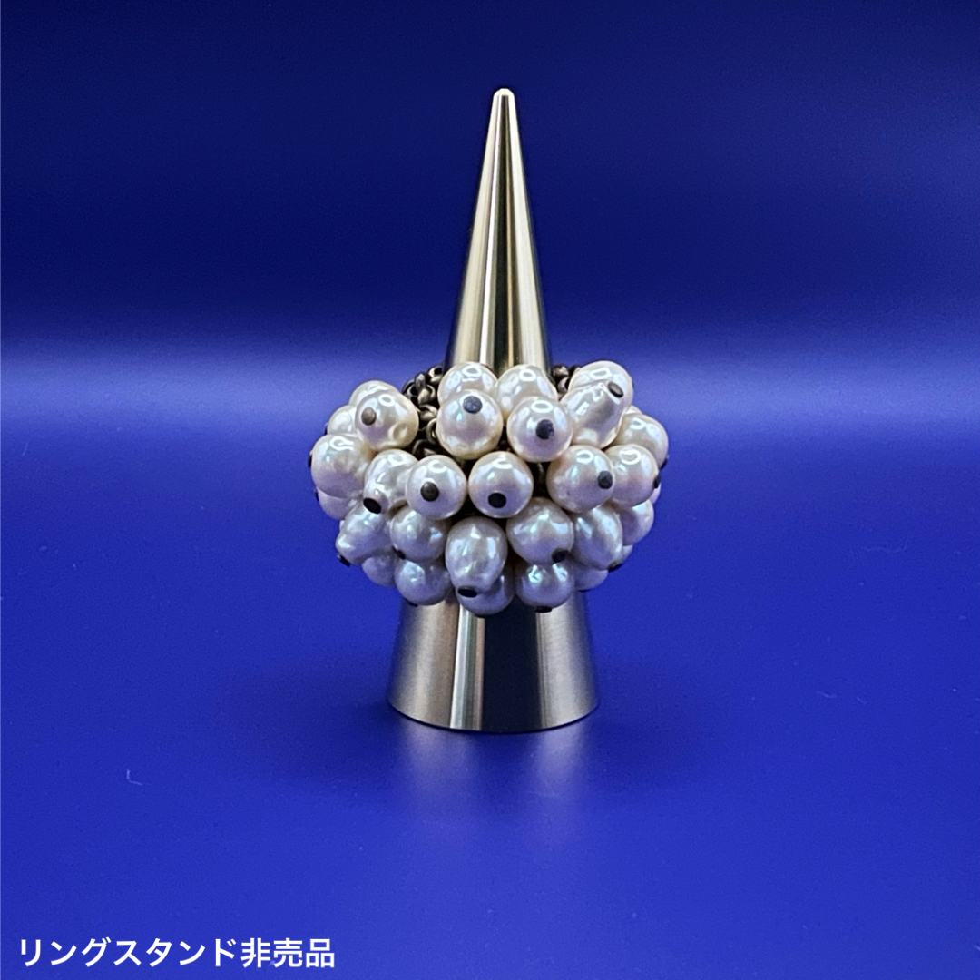 GRACE CONTINENTAL(グレースコンチネンタル)のGRACE CONTINENTAL パール デザイン リング レディースのアクセサリー(リング(指輪))の商品写真