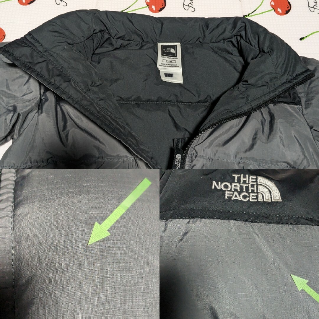 THE NORTH FACE(ザノースフェイス)の入手困難品 激レア ノースフェイス ヌプシ ダウン キッズ 3T 希少 古着 キッズ/ベビー/マタニティのキッズ服男の子用(90cm~)(ジャケット/上着)の商品写真