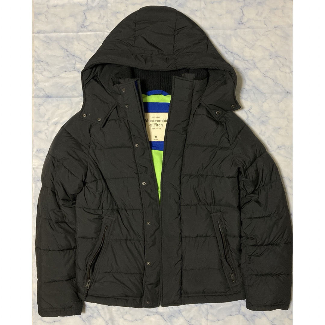 Abercrombie&Fitch(アバクロンビーアンドフィッチ)の【Abercrombie 】Down Jacket/Black /M メンズのジャケット/アウター(ダウンジャケット)の商品写真