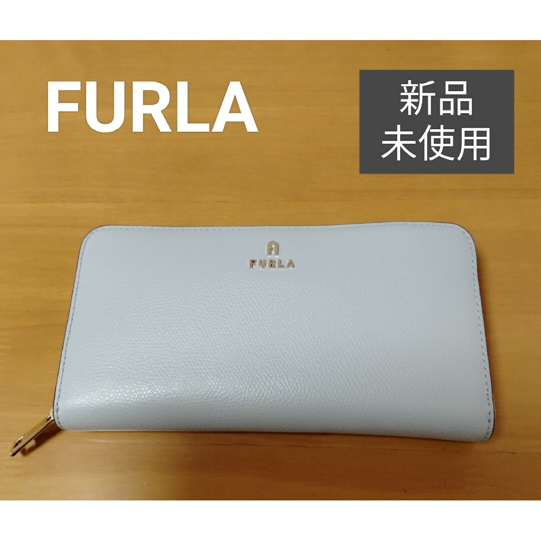 未使用【№401】✓未使用 FURLA 長財布 カメリア コンチネンタル