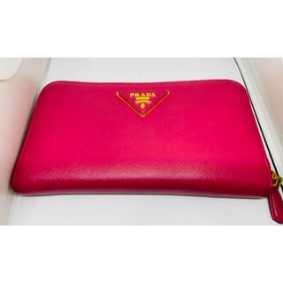 プラダ(PRADA)のプラダのピンク長財布！(財布)