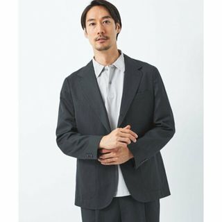 ユナイテッドアローズグリーンレーベルリラクシング(UNITED ARROWS green label relaxing)の【DK.GRAY】麻混カルゼ 3B ジャケット(その他)