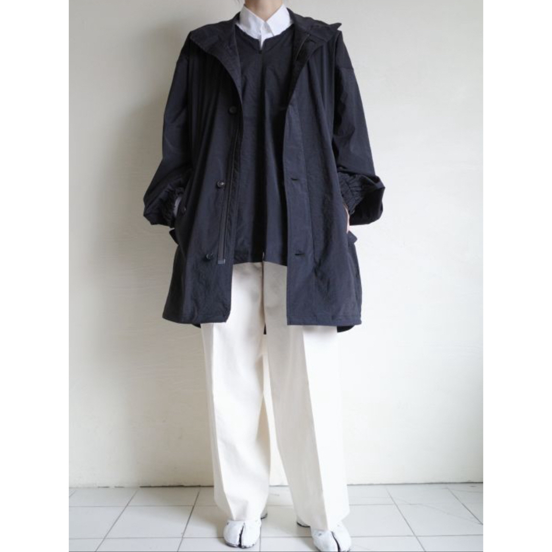 stein(シュタイン)のstein 23ss Reversible Mods Coat black  メンズのジャケット/アウター(モッズコート)の商品写真