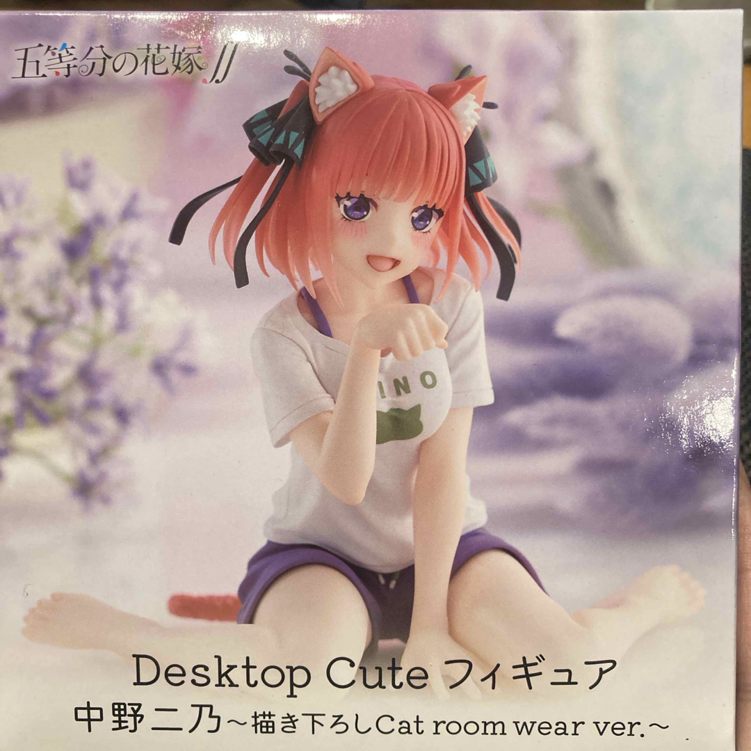 TAITO - 【箱痛みあり】五等分の花嫁 Desktop Cute フィギュア 中野ニ