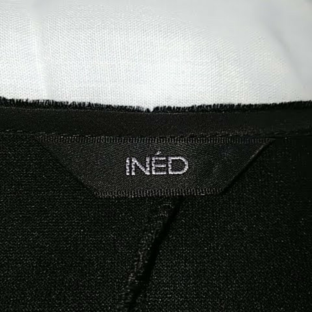 INED(イネド)の【現品限り！！】フォーマル　ワンピース ブラック INED レディースのワンピース(ひざ丈ワンピース)の商品写真