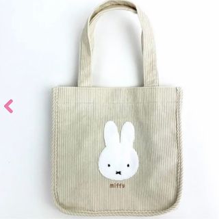 ミッフィー(miffy)のミッフィー ふわもこワッペン スクエアトートバッグ(トートバッグ)