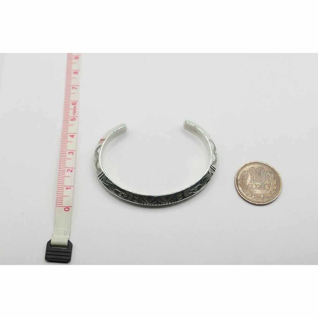 新品 未使用 ナバホ ランディ セカテロ トライアングル バングル