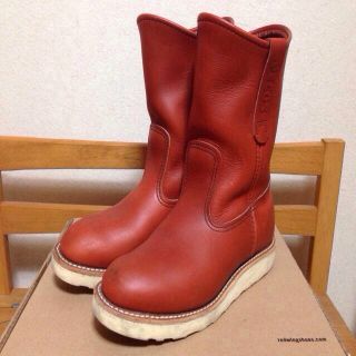 REDWING   RED WING ペコスブーツ赤茶の通販 by リュカ's shop