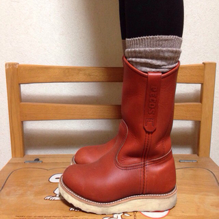 REDWING - RED WING ペコスブーツ（赤茶）の通販 by リュカ's ...