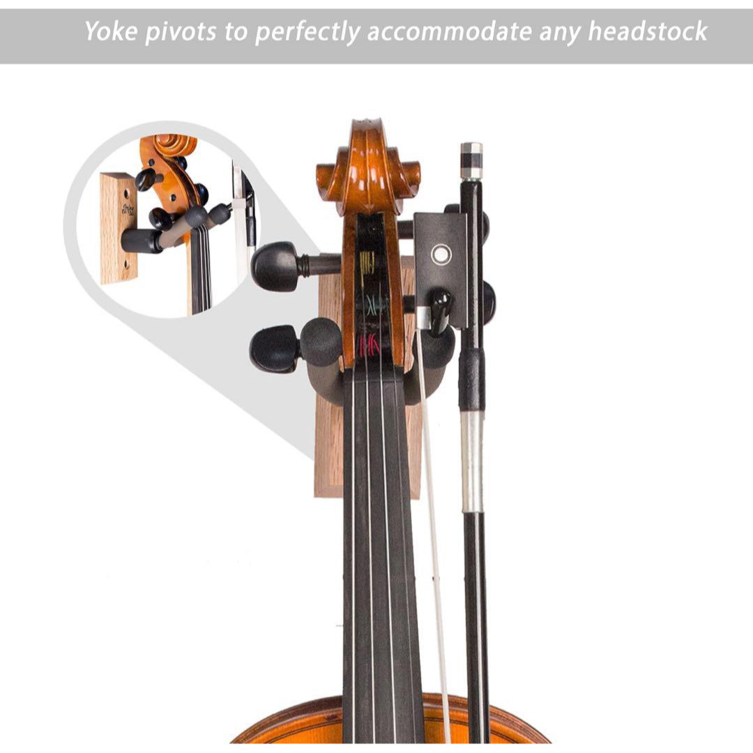 【String Swing】 バイオリンハンガー バイオリンホルダー 壁掛け 楽器の弦楽器(ヴァイオリン)の商品写真