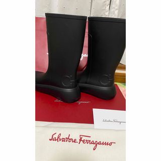 Salvatore Ferragamo - フェラガモ　レインブーツ　25.５