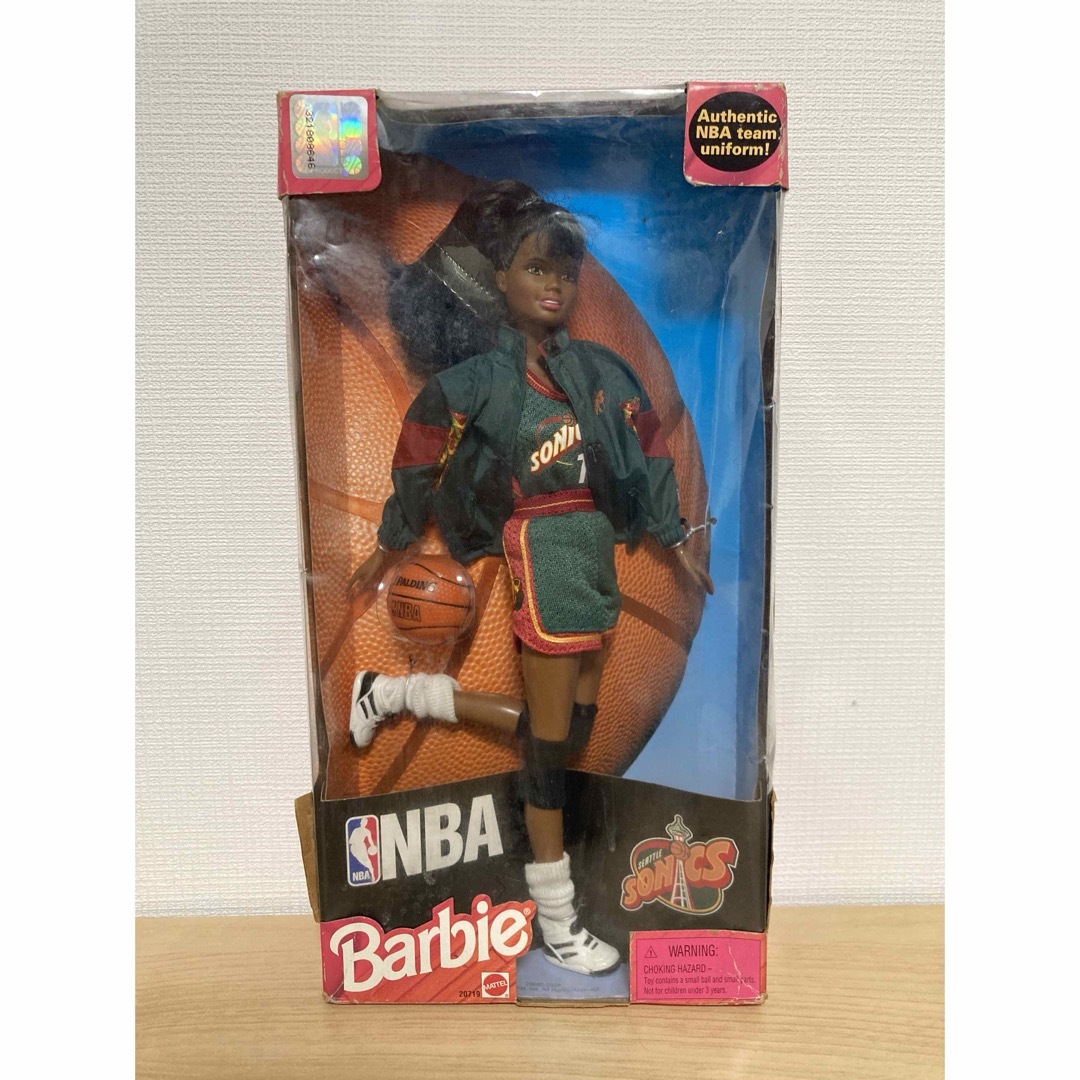 その他【希少】Barbie NBA Sonics African American