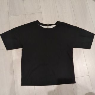 カルバンクライン(Calvin Klein)のCalvin Klein　綺麗めトップス　ブラック(シャツ/ブラウス(半袖/袖なし))