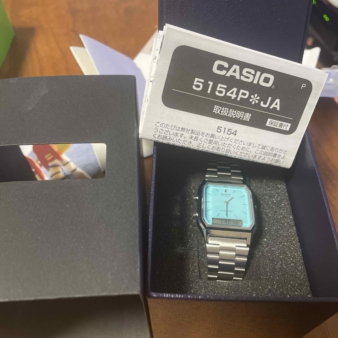 CASIO - CASIO AQ-230A-2A2MQYJF カシオ ティファニーの通販 by CASIO - CASIO AQ-230A-2A2MQYJF カシオ ティファニーの通販 by