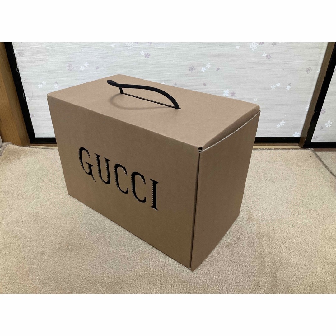 値下げ　希少限定　GUCCI  空箱　正規品 レディースのバッグ(ショップ袋)の商品写真