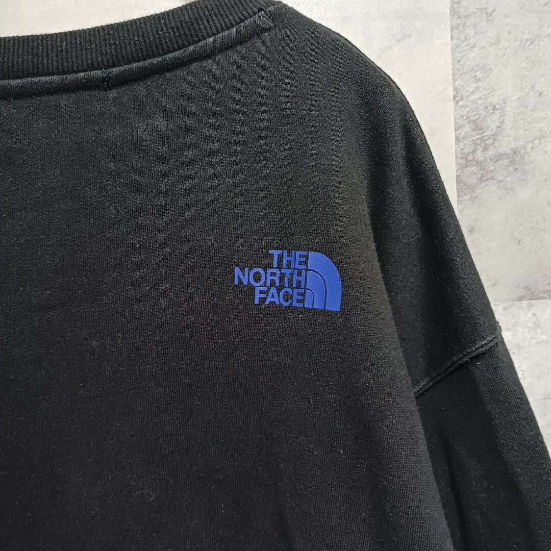 THE NORTH FACE(ザノースフェイス)のTHE  NORTH  FACE  ノースフェイスメンズトレーナーL ブラック メンズのトップス(スウェット)の商品写真