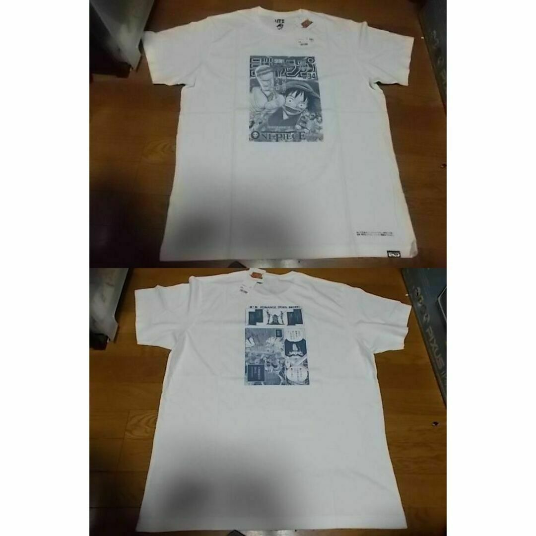 UNIQLO(ユニクロ)の新品 one piece ワンピース ルフィ Tシャツ XXL ユニクロ メンズのトップス(Tシャツ/カットソー(半袖/袖なし))の商品写真