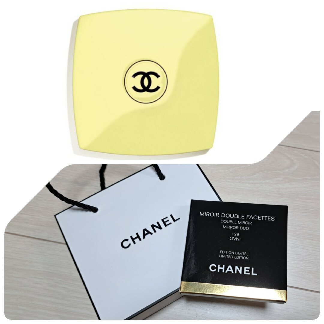 レディースCHANEL ミラー 限定カラー ミロワール ドゥーブル ファセット129