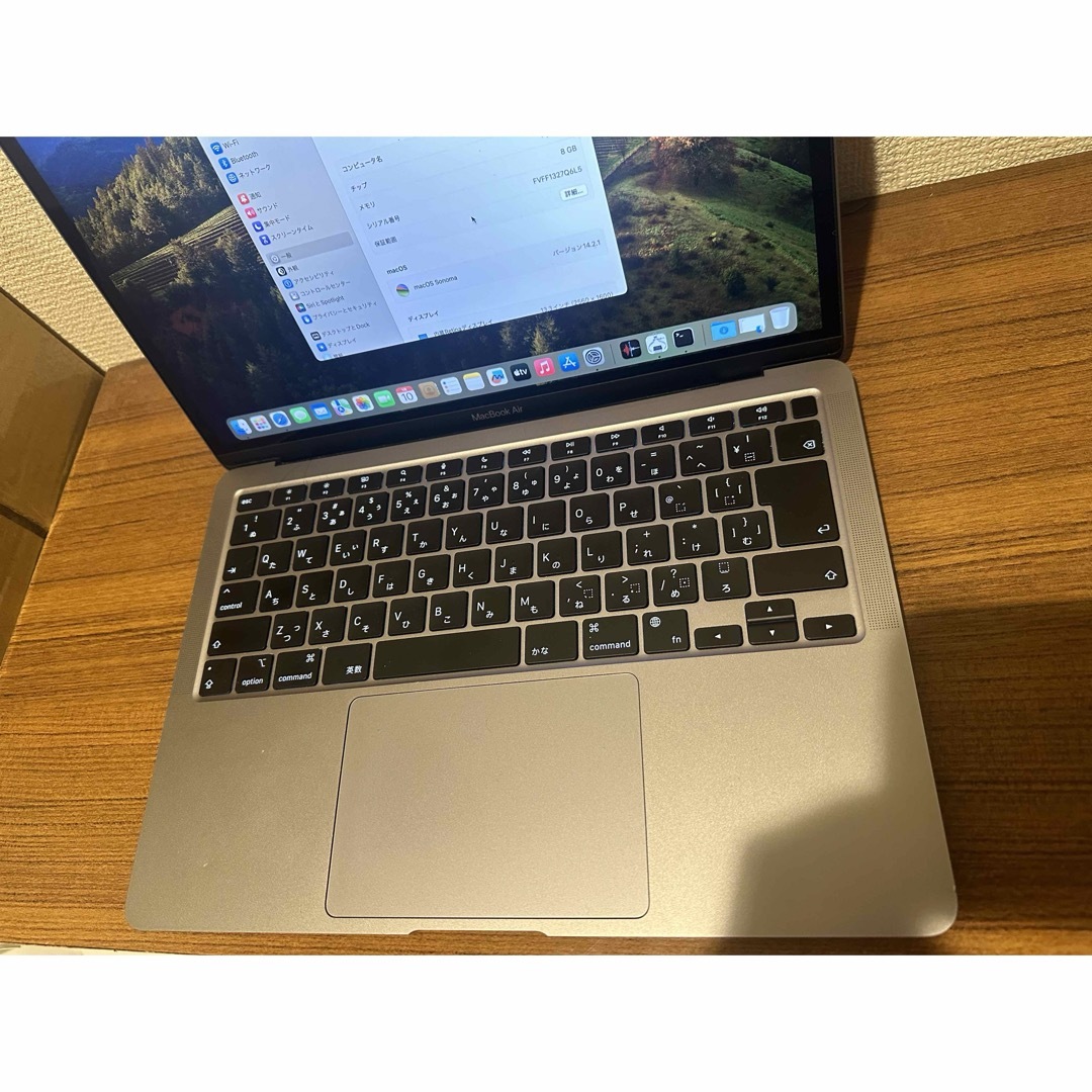 Apple(アップル)のApple MacBook Air M1 2020 8GB 512GB  スマホ/家電/カメラのPC/タブレット(ノートPC)の商品写真