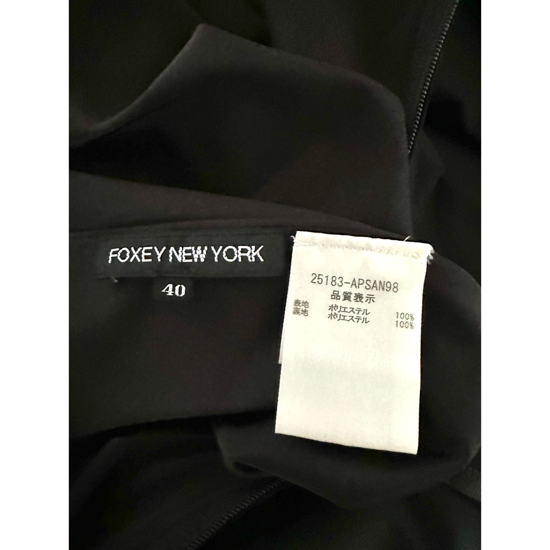 FOXEY NEW YORK(フォクシーニューヨーク)のフォクシーニューヨーク ワンピース 40 レディースのワンピース(ひざ丈ワンピース)の商品写真