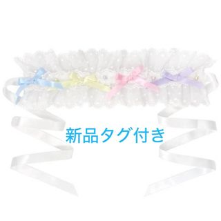 新品 タグ付 Sugar Decoration ヘッドドレス シロ 白