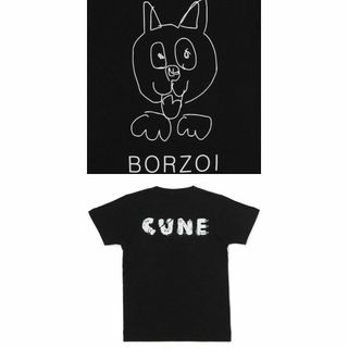 キューン(CUNE)の130サイズ定価4400円新品 cune キューン 犬ボルゾイ キッズ Tシャツ(Tシャツ/カットソー)