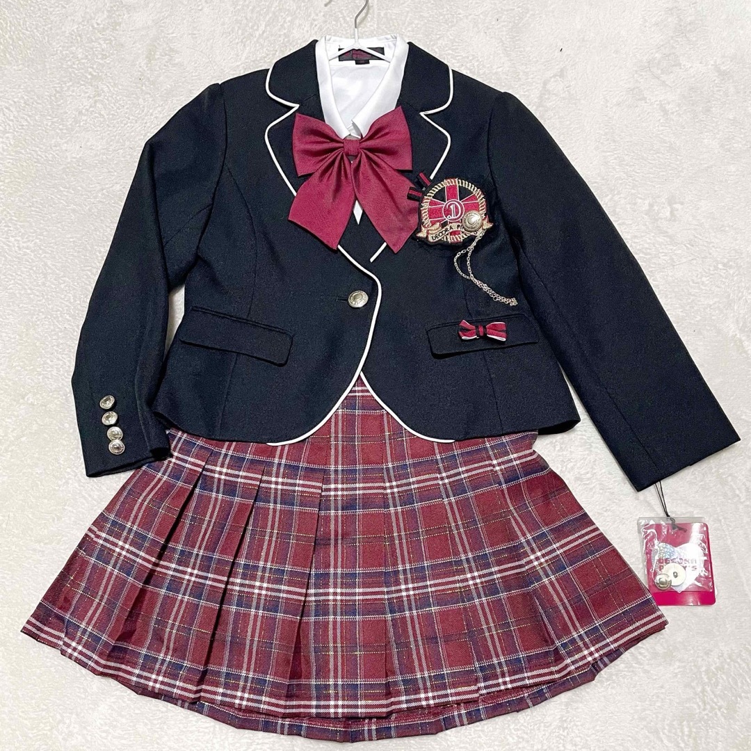 ジャケットシャツはDECODECORA PINKY'S　タグ付き　制服4点セット　130cm