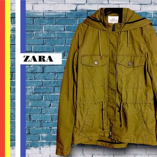 ZARA - 美品　ZARA マウンテンパーカー 羽織　ミリタリージャケット　レディース