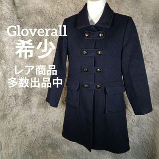 Gloverall - 13-199美品　グローバーオール　ピーコート　希少　ロング丈　ネイビー