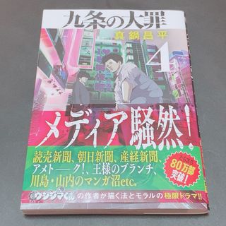 九条の大罪 真鍋昌平 漫画 マンガ 4巻(青年漫画)