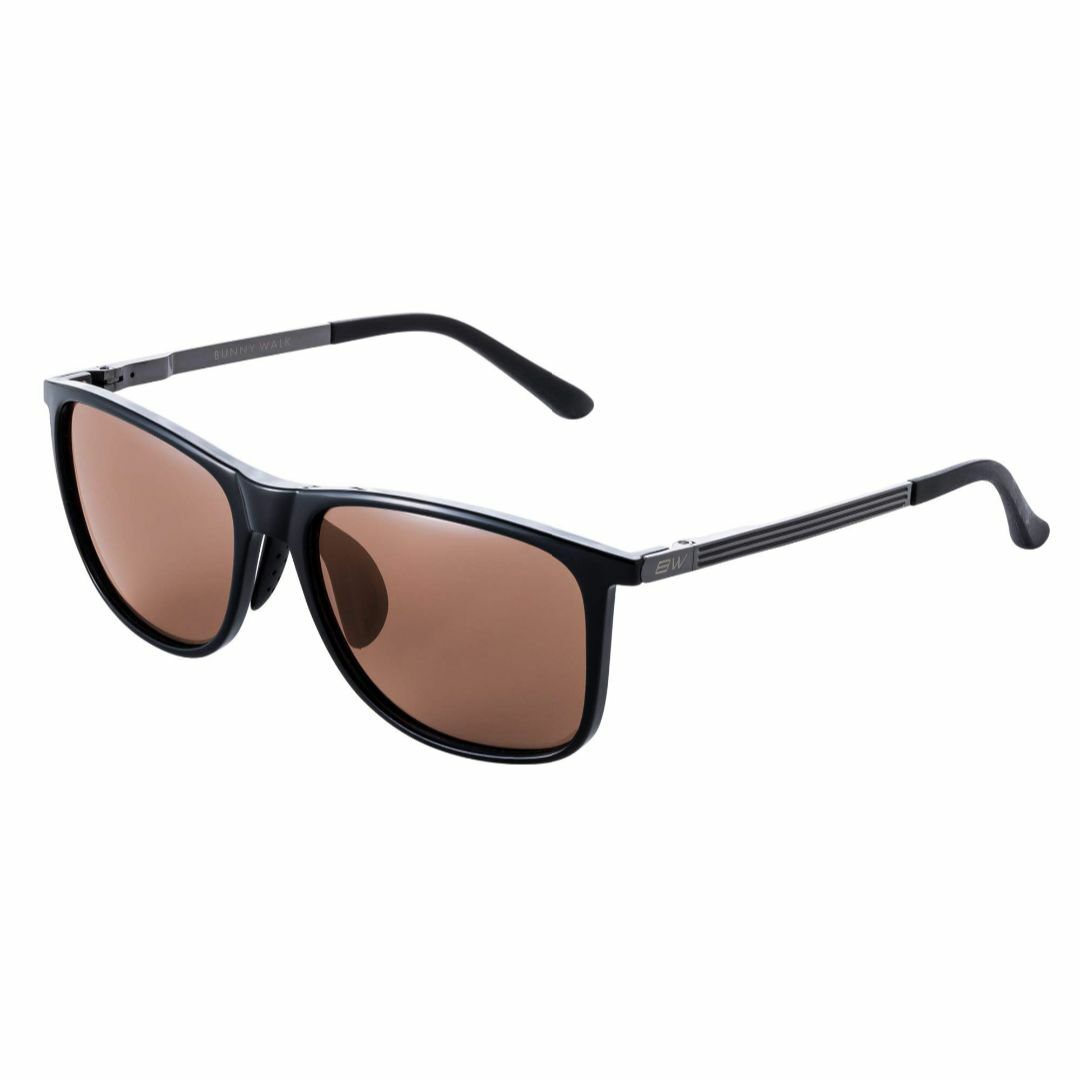 【色: BW-0211C シャイニーブラック HC-BROWN】BUNNY WA