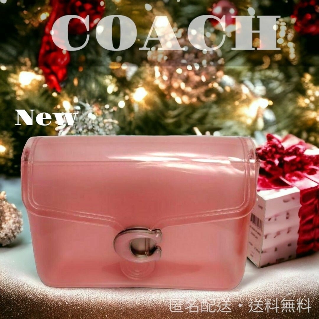 ⚠️訳あり・未使用⏹CH748 ⭐️ジェリータビー COACH R5最新作取り外し可能  ストラップ