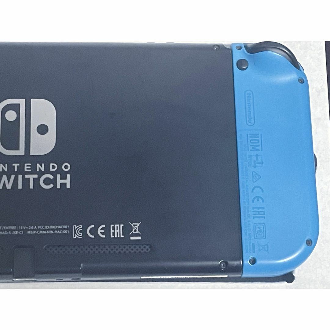 美品 新型 NINTENDO 任天堂 スイッチ Switch ブルーレッドゲームソフト/ゲーム機本体