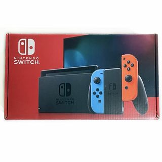 美品 新型 NINTENDO 任天堂 スイッチ Switch ブルーレッド(家庭用ゲーム機本体)