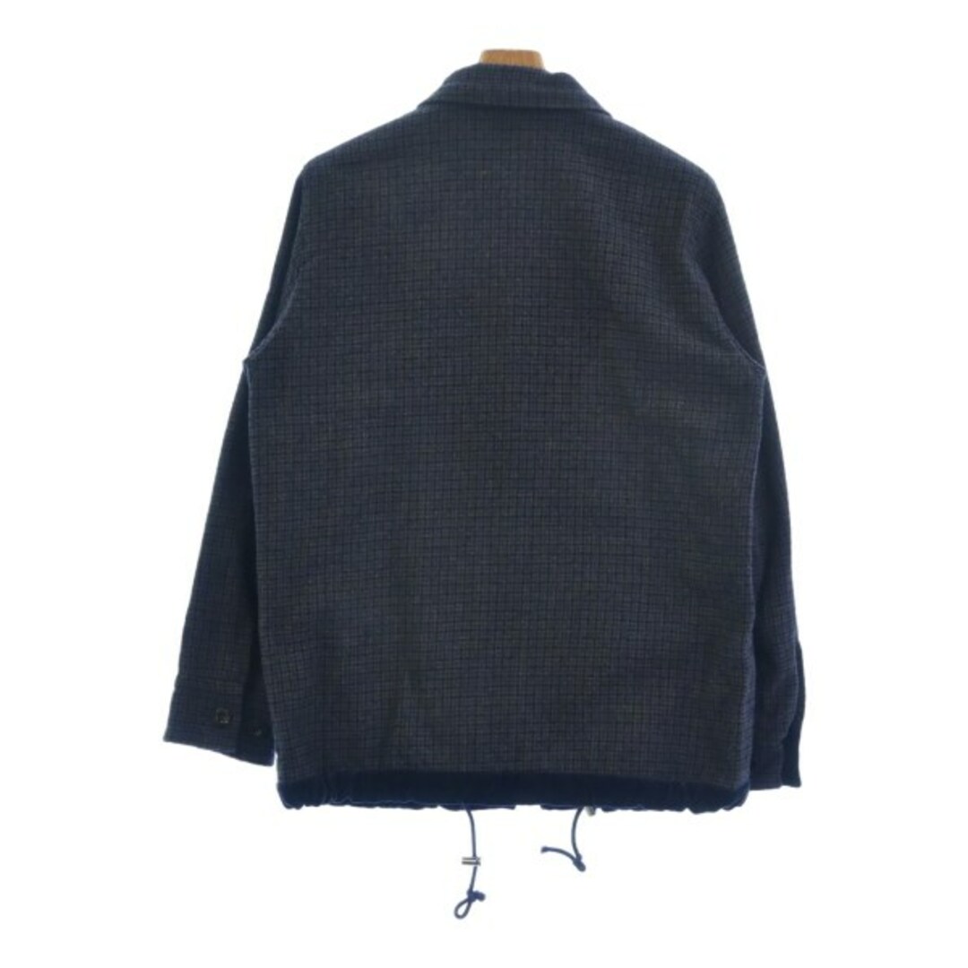 sacai(サカイ)のsacai サカイ ブルゾン（その他） 2(M位) グレーx紺x黒(チェック) 【古着】【中古】 メンズのジャケット/アウター(その他)の商品写真