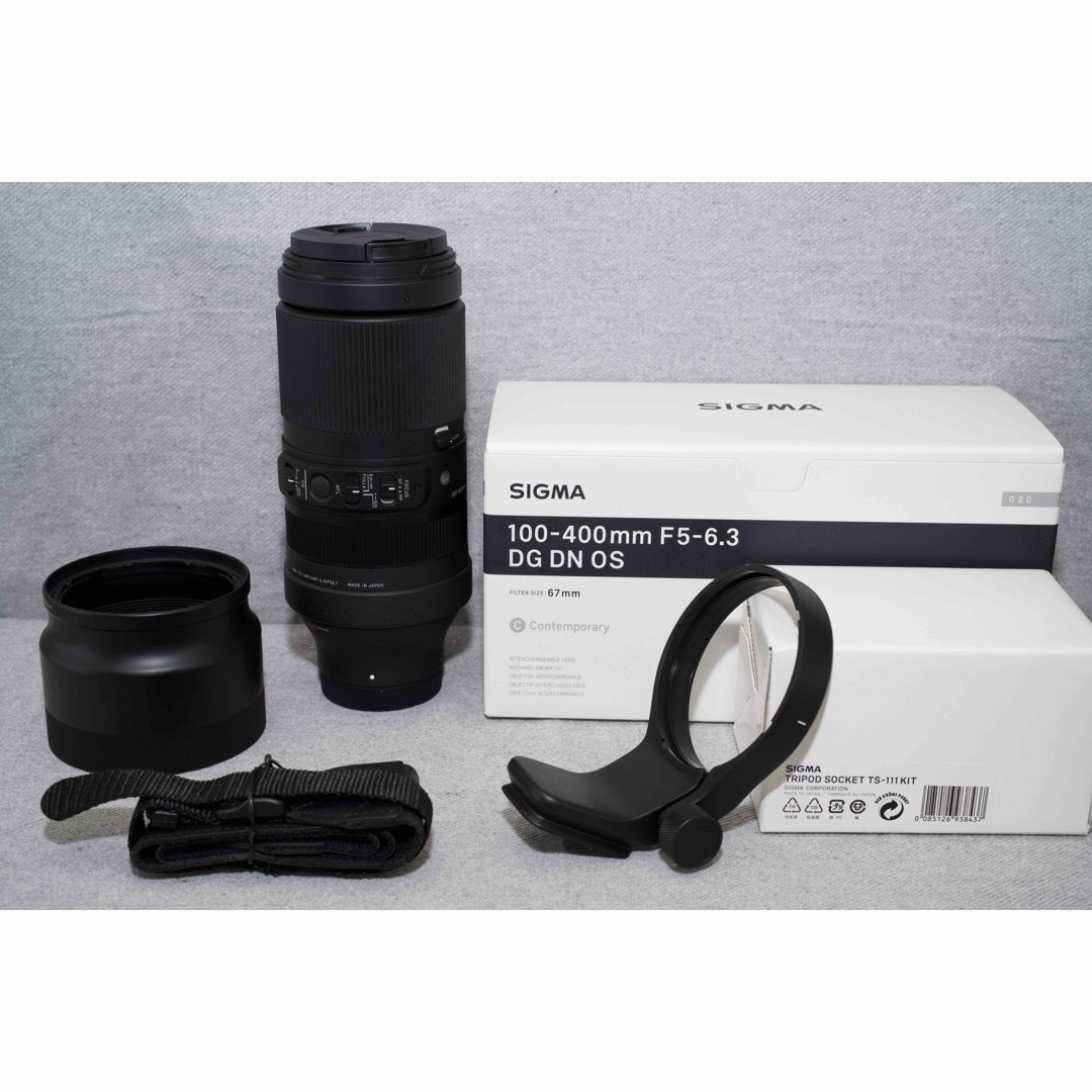 SIGMA 100-400F5-6.3 DG DN OS SONY Eフルサイズ焦点距離