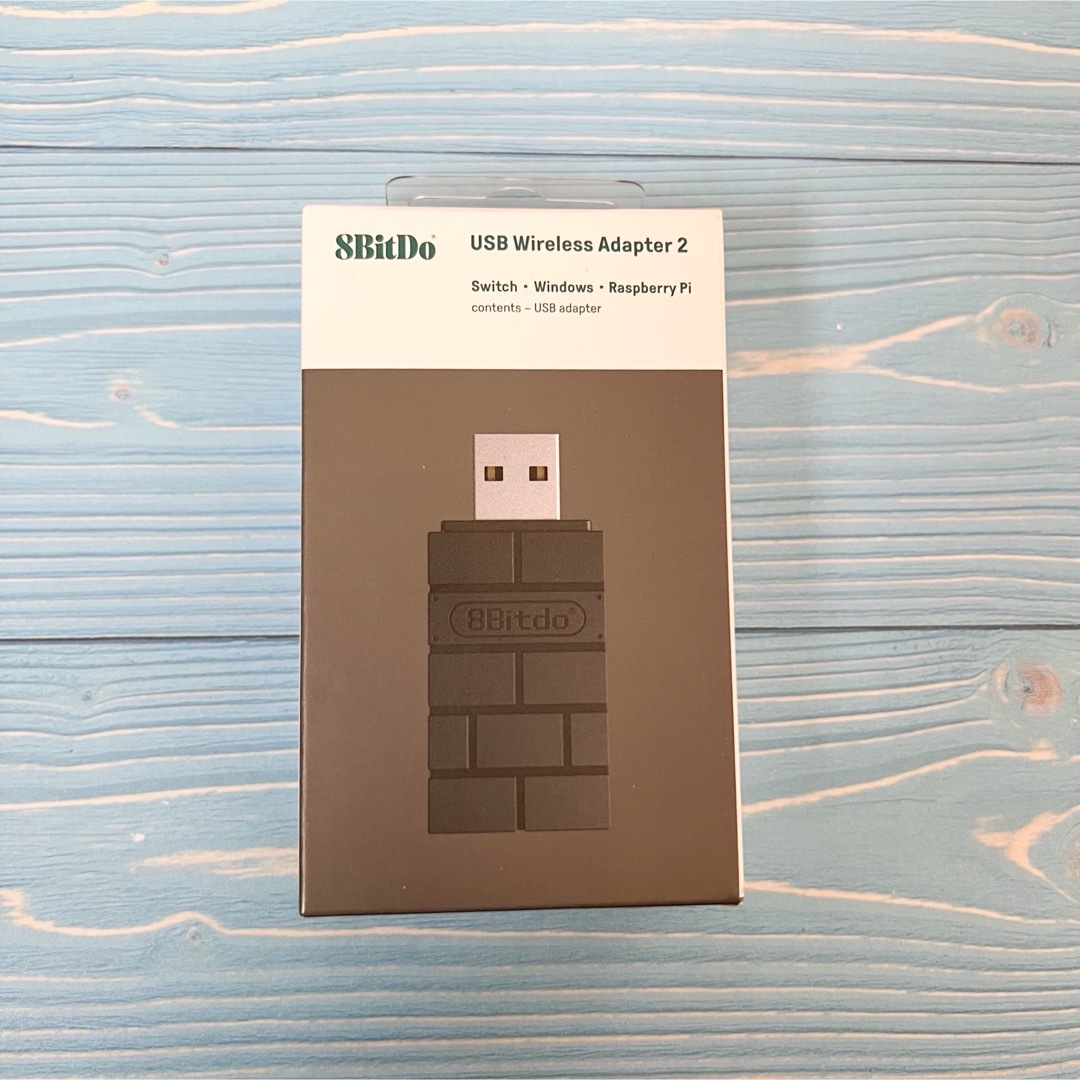 新品未使用 8BitDo USB ワイヤレスアダプタ2 エンタメ/ホビーのゲームソフト/ゲーム機本体(その他)の商品写真