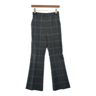 マルニ(Marni)のMARNI マルニ スラックス 38(S位) グレーx水色(チェック) 【古着】【中古】(その他)