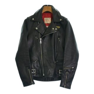 ヒステリックグラマー(HYSTERIC GLAMOUR)のHYSTERIC GLAMOUR ヒステリックグラマー ライダース S 黒 【古着】【中古】(ライダースジャケット)