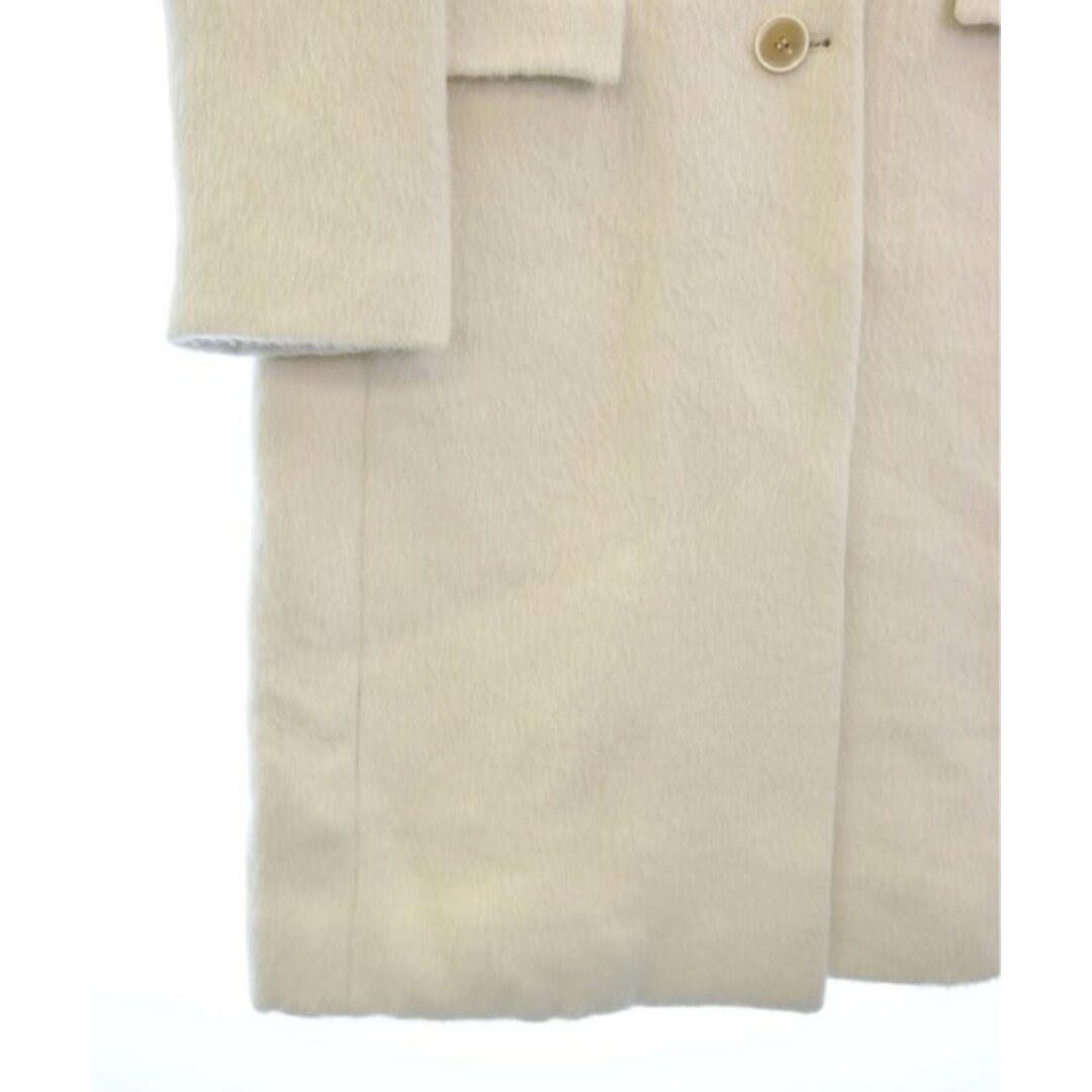ETRO(エトロ)のETRO エトロ チェスターコート 42(M位) 白 【古着】【中古】 レディースのジャケット/アウター(チェスターコート)の商品写真