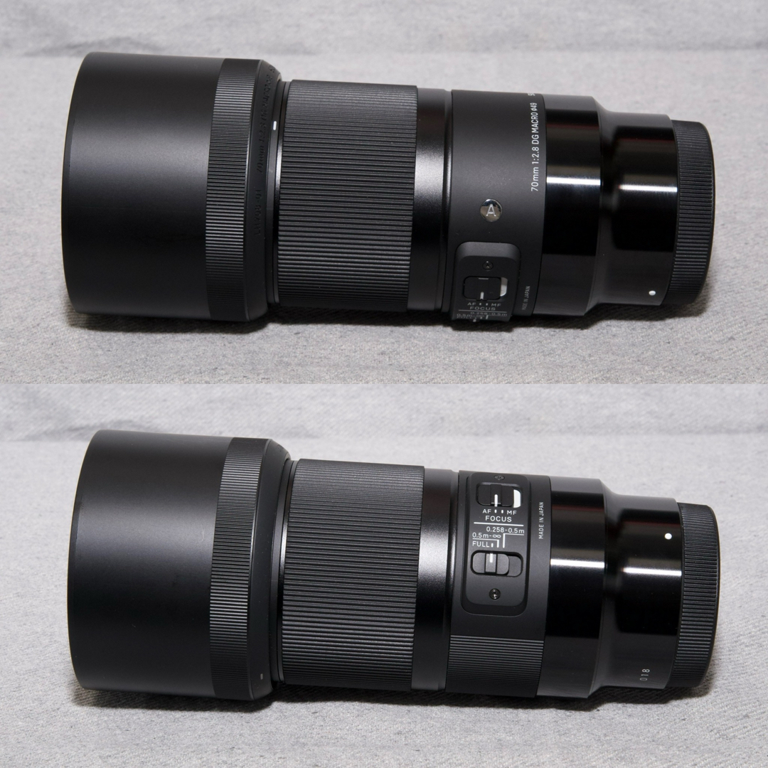 SIGMA(シグマ)のshun様用SIGMA 70mm F2.8 DG MACROプロテクター無し スマホ/家電/カメラのカメラ(レンズ(単焦点))の商品写真